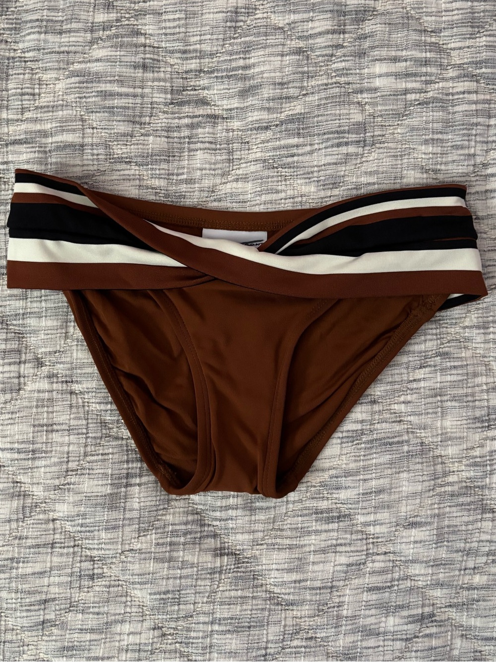 NWOT Robin Piccone Brown Bikini Bottom Sz XS | Robin Piccone Swimwear -